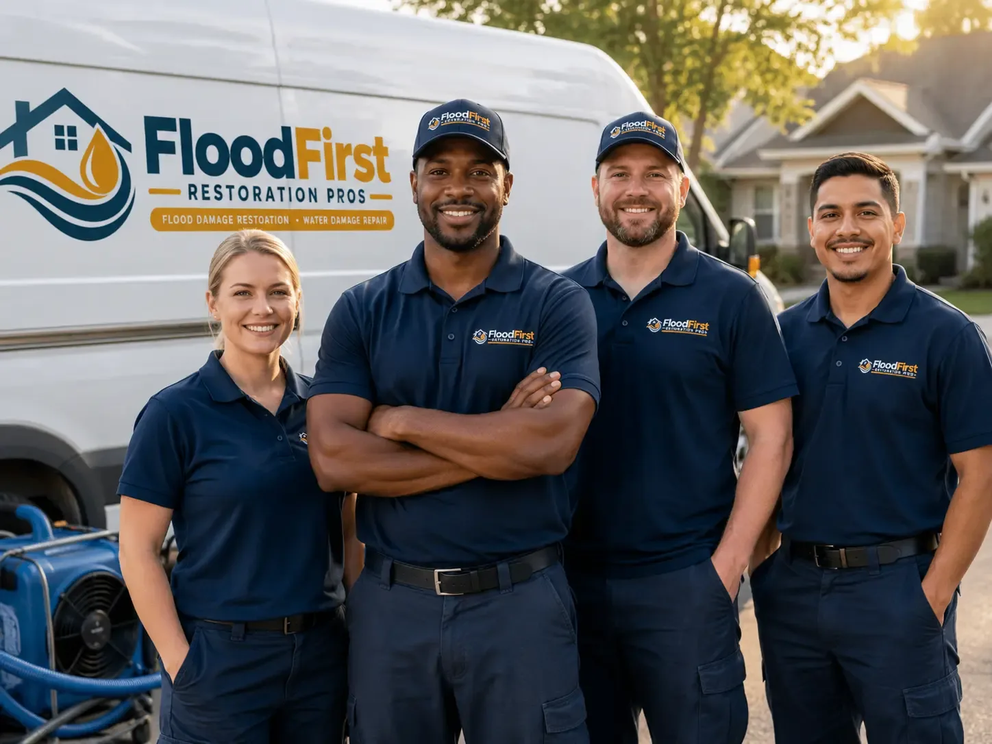 Flood Damage Restoration company in Roans Prairie, TX